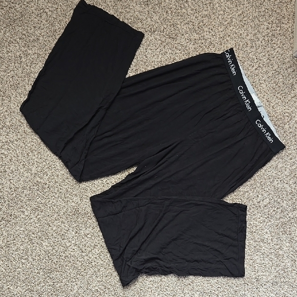 Calvin Klein Other - Calvin Klein Black Lounge Pants